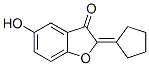 3(2H)-benzofuranone, 2-cyclopentylidene-5-hydroxy-(9ci) Structure,637751-04-3Structure