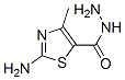 2-氨基-4-甲基-1,3-噻唑-5-碳酰肼结构式_63788-59-0结构式