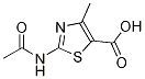 2-乙酰氨基-4-甲基噻唑-5-甲酸结构式_63788-62-5结构式
