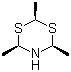 2,4,6-Trimethyl-1,3,5-dithiazine Structure,638-17-5Structure