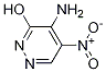 4-氨基-5-硝基吡嗪-3-醇结构式_6381-47-1结构式