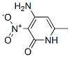 4-氨基-6-甲基-3-硝基吡啶-2(1h)-酮结构式_63897-15-4结构式