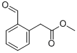 Benzeneacetic acid, 2-formyl-, methyl ester Structure,63969-83-5Structure