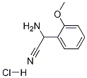 2-氨基-2-(2-甲氧基苯基)乙腈盐酸盐结构式_639792-18-0结构式