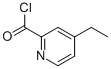 (9ci)-4-乙基-2-吡啶羰酰氯结构式_640296-11-3结构式