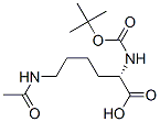 Boc-Lys(Ac)-OH Structure,6404-26-8Structure
