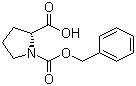 N-苄氧羰基-D-脯氨酸结构式_6404-31-5结构式