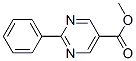 2-苯基嘧啶-5-羧酸甲酯结构式_64074-29-9结构式