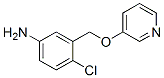 3-(5-氨基-2-氯苄氧基)吡啶结构式_642084-31-9结构式