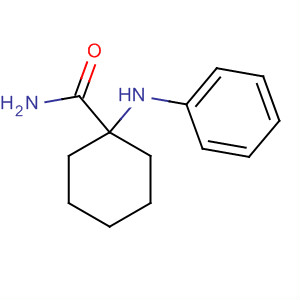 1-(苯基氨基)环己烷羧酰胺结构式_64269-12-1结构式