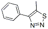 5-甲基-4-苯基-1,2,3-噻二唑结构式_64273-28-5结构式