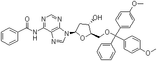 N6-Benzoyl-5’-O-(4,4’-dimethoxytrityl)-2’-deoxyadenosine Structure,64325-78-6Structure