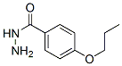 4-丙氧基苯甲酸肼结构式_64328-60-5结构式