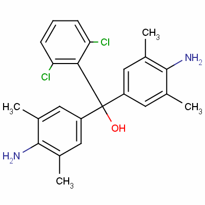 4,4-Diamino-2,6-dichloro-3,3,5,5-tetramethyltrityl alcohol Structure,64365-65-7Structure