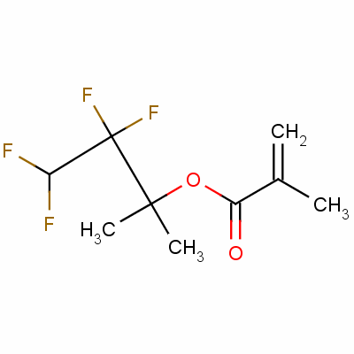 2,2,3,3-Tetrafluoro-1,1-dimethylpropyl methacrylate Structure,64375-26-4Structure