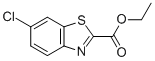 6-Chloro-2-benzothiazolecarboxylic acid ethyl ester Structure,64377-93-1Structure