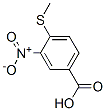 4-(Methylthio)-3-nitrobenzoic acid Structure,64399-24-2Structure