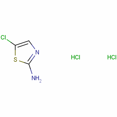 5-Chloro-2-thiazolamine hydrochloride (1:2) Structure,64415-16-3Structure