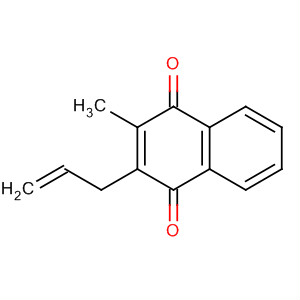 2-烯丙基-3-甲基-1,4-萘醌结构式_64449-33-8结构式