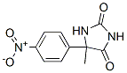 5-甲基-5-(4-硝基苯基)-咪唑烷-2,4-二酮结构式_64464-22-8结构式