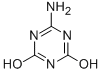 6-氨基三嗪-2,4-二醇结构式_645-93-2结构式
