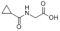 2-[(Cyclopropylcarbonyl)amino]acetic acid Structure,64513-70-8Structure