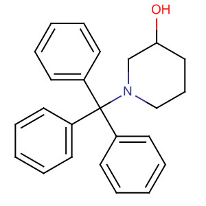 1-(三苯基甲基)-3-羟基哌啶结构式_647863-16-9结构式
