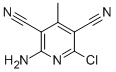 2-氨基-6-氯-3,5-二氰基-4-甲基吡啶结构式_64829-09-0结构式