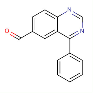 4-苯基喹唑啉-6-甲醛结构式_648449-08-5结构式