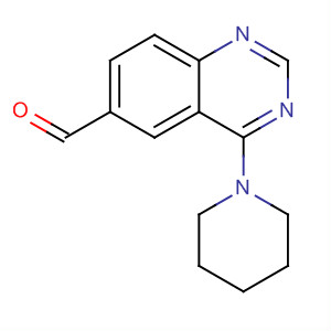 4-(哌啶-1-基)喹唑啉-6-甲醛结构式_648449-10-9结构式