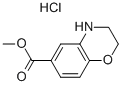 3,4-Dihydro-2h-benzo[1,4]oxazine-6-carboxylic acid methyl ester hydrochloride Structure,648449-54-1Structure