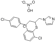 Butoconazole nitrate Structure,64872-77-1Structure