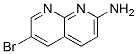 6-溴-1,8-萘啶-2-甲胺结构式_64874-38-0结构式