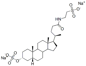 Taurolithocholic acid sulfate disodium salt Structure,64936-83-0Structure