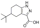 5-Tert-Butyl-4,5,6,7-tetrahydro-1H-indazole-3-carboxylic acid Structure,650603-95-5Structure