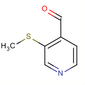 (9ci)-3-(甲基硫代)-4-吡啶羧醛结构式_650628-88-9结构式