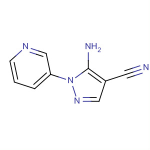 5-氨基-1-(3-吡啶)-1H-吡唑-4-甲腈结构式_650638-16-7结构式