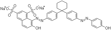 酸性橙  33结构式_6507-77-3结构式