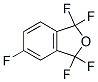 1,1,3,3,5-五氟-1,3-二氢-异苯并呋喃结构式_651-58-1结构式