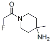 (9ci)-1-(氟乙酰基)-4-甲基-4-哌啶胺结构式_651056-99-4结构式