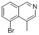 5-溴-4-甲基异喹啉结构式_651310-24-6结构式