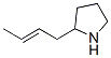 (9CI)-2-(2E)-2-丁烯-吡咯烷结构式_651321-59-4结构式