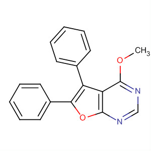 4-Methoxy-5,6-diphenylfuro[2,3-d]pyrimidine Structure,65147-81-1Structure