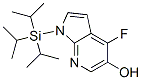 4-氟-1-[三(1-甲基乙基)硅酯]-1H-吡咯并[2,3-b]吡啶-5-醇结构式_651744-22-8结构式