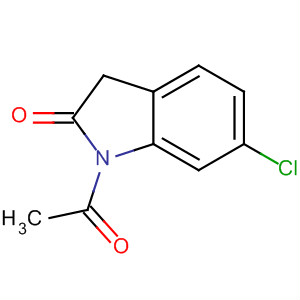 1-乙酰基-6-氯吲哚-2-酮结构式_651747-72-7结构式