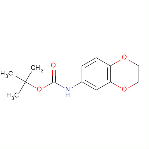 叔丁基 (2,3-二氢苯并[b][1,4]二噁英-6-基)氨基甲酸酯结构式_652153-62-3结构式