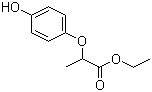 Ethyl 2-(4-hydroxyphenoxy)propionate Structure,65343-67-1Structure