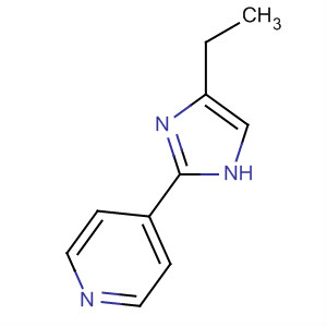 (9CI)-4-(4-乙基-1H-咪唑-2-基)-吡啶结构式_653585-84-3结构式