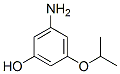 (9CI)-3-氨基-5-(1-甲基乙氧基)-苯酚结构式_653604-48-9结构式