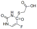 5-氟-4-(羧基甲基硫代)尿嘧啶结构式_654-92-2结构式